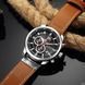 Годинник Curren 8291 ( Brown-Silver-Black) 1008-0188 фото 4
