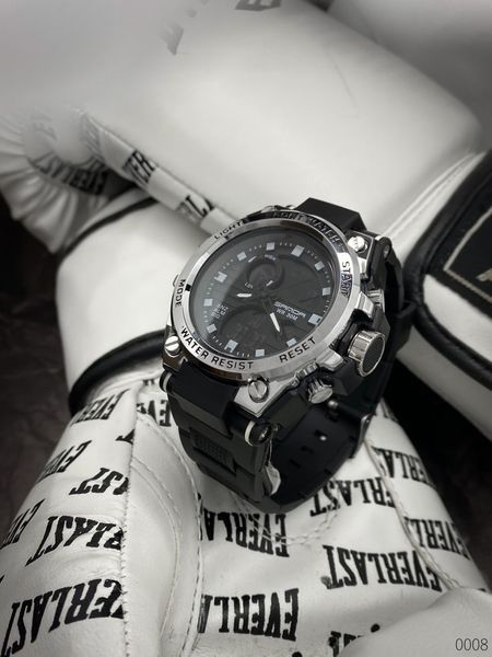 Годинник Sanda 739 (Black-Silver) 1044-0008 фото