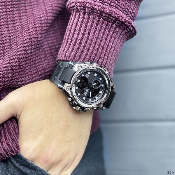 Годинник Sanda 739 (Black-Silver) 1044-0008 фото