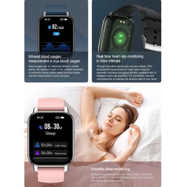 Смарт годинник жіночий Smart Kiss Pro Gold 1607 фото