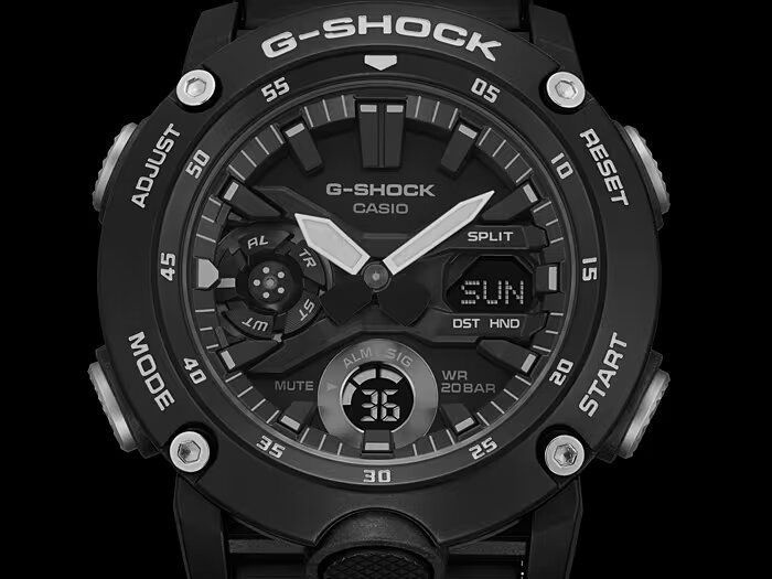 Годинник Casio G-SHOCK GA-2000S-1A GA-2000S-1A фото