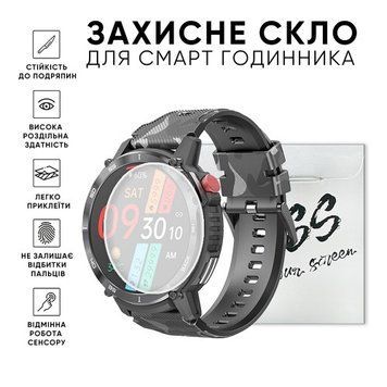 Защитное стекло (32 мм) для смарт-часов 1101-0102 фото
