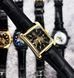 Часы AWARDER 053 "Де би не був не забуду Дім" (Gold-Black) 1202-0179 фото 2
