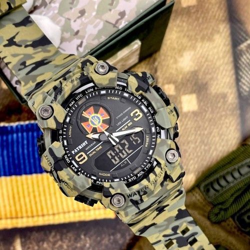 Годинник тактичний Patriot 001 (0001) ДСНС 1201-0001 фото