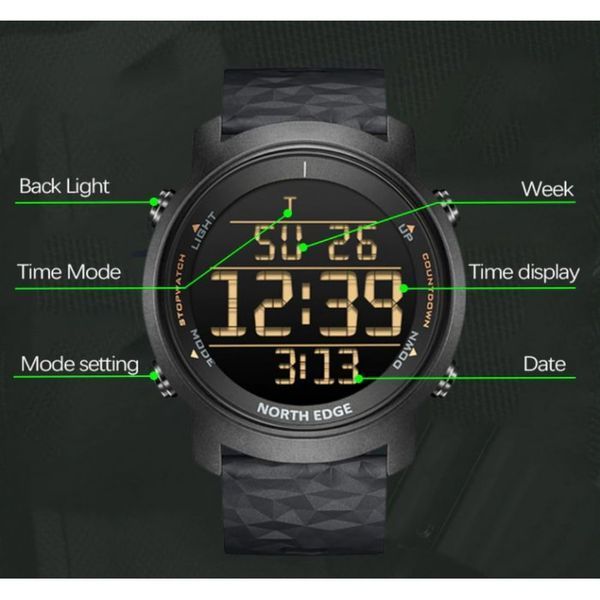 Годинник тактичний  North Edge Aero 9985 фото