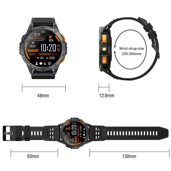 Смарт годинник Smart GPS Max Army Green (2 ремінці) 1865 фото