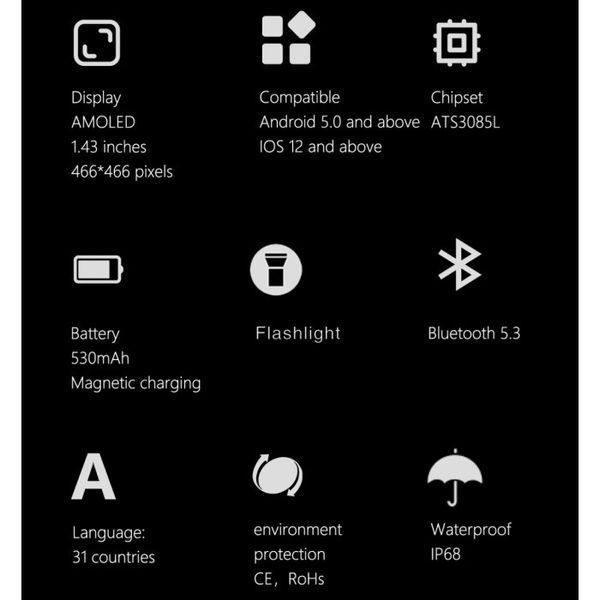 Смарт часы Smart GPS Max Black (2 ремешка) 1864 фото