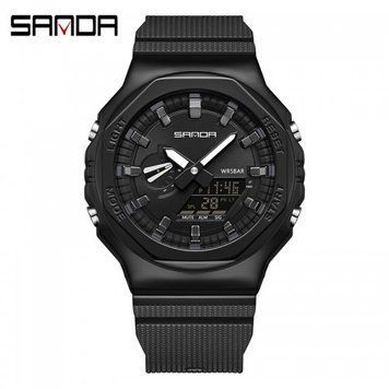 Годинник Sanda 3167 (All Black) 1044-0093 фото