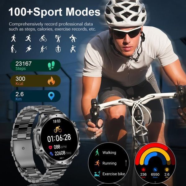 Смарт годинник Smart Turbo Power Steel (2 ремінці) 1746 фото