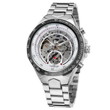 Годинник Winner 8067 (Silver-Black-White) 1099-0011 фото