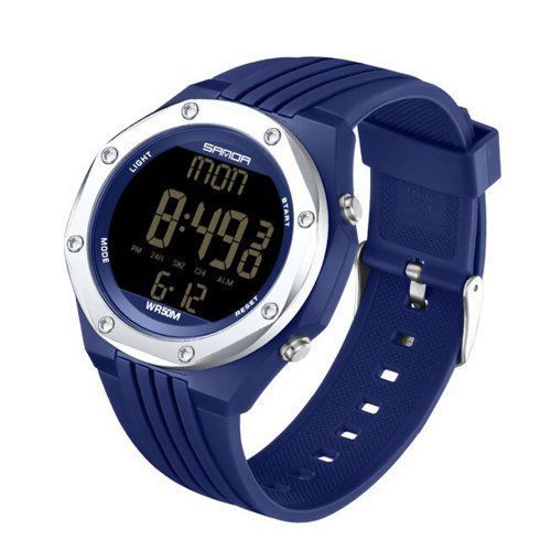 Годинник Sanda 6093 (Blue-Silver) 1044-0144 фото