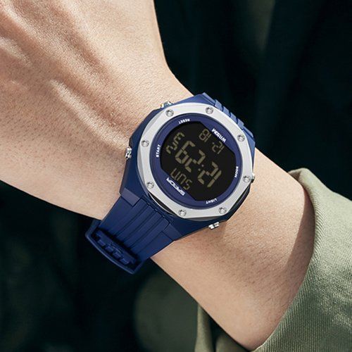 Годинник Sanda 6093 (Blue-Silver) 1044-0144 фото