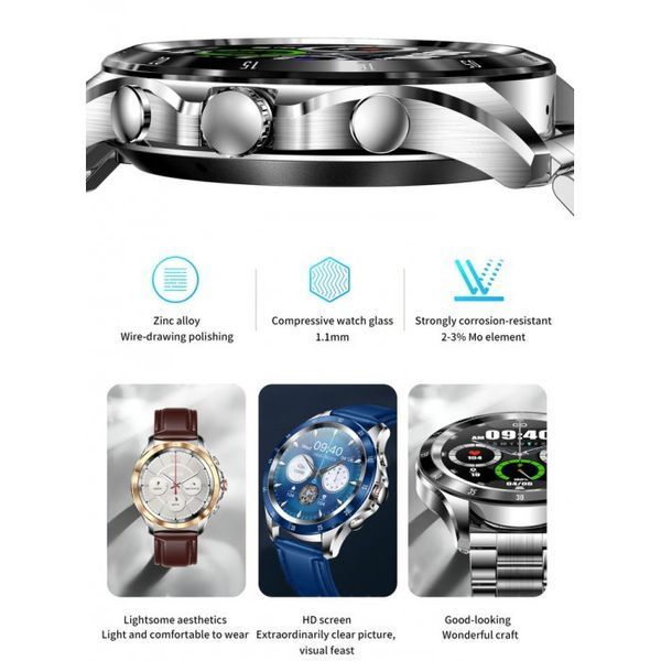 Смарт-часы Smart Terminator New (Silver) 5092 фото