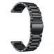 Браслет сталевий (Black) для смарт- годинників Modfit 1051-0680 фото 1