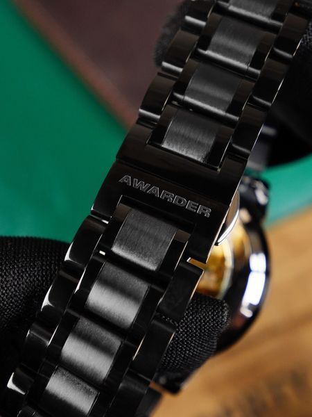 Годинник Awarder 048 Не Забуду Дім Black-Gold Steel 1202-1062 фото