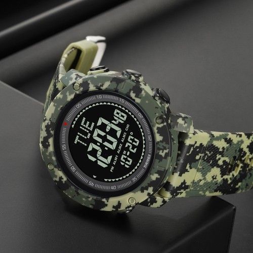 Годинник тактичний Skmei 2095 Compass (Camo Green) 1080-2582 фото