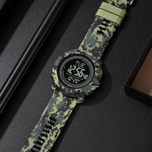 Годинник тактичний Skmei 2095 Compass (Camo Green) 1080-2582 фото