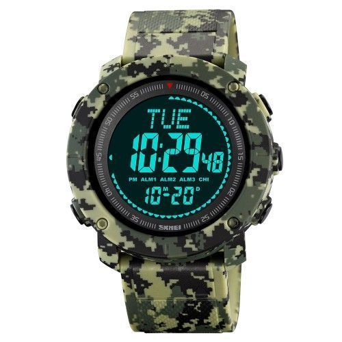 Годинник тактичний Skmei 2095 Compass (Camo Green) 1080-2582 фото