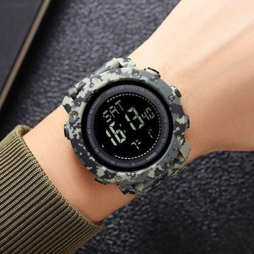 Годинник тактичний Skmei 2095 Compass (Camo Green) 1080-2582 фото