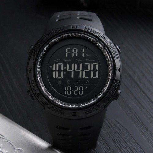 Годинник Skmei 1251 (All Black) 1080-0513 фото