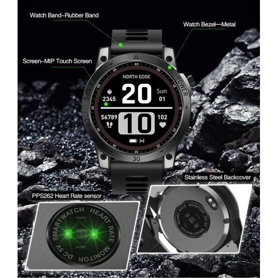 Смарт-годинник North Edge Cross Fit 3 GPS 1183-0013 фото