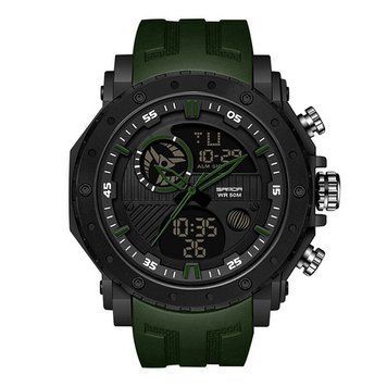 Часы Sanda 6012 (Green-Black) 1044-0028 фото