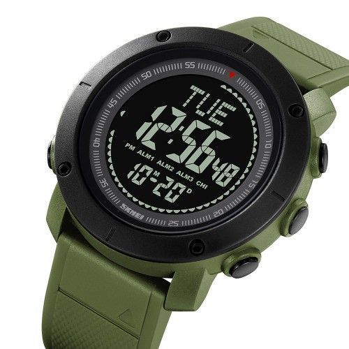 Годинник тактичний Skmei 2095 Compass (Army Green) 1080-2580 фото