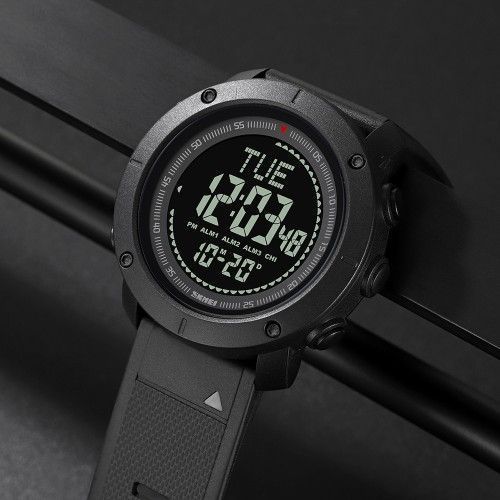 Часы тактические Skmei 2095 Compass (Black) 1080-2581 фото