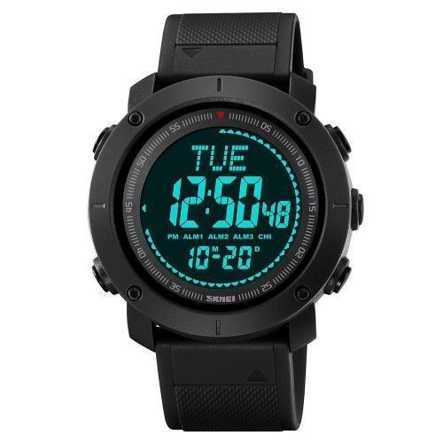 Часы тактические Skmei 2095 Compass (Black) 1080-2581 фото