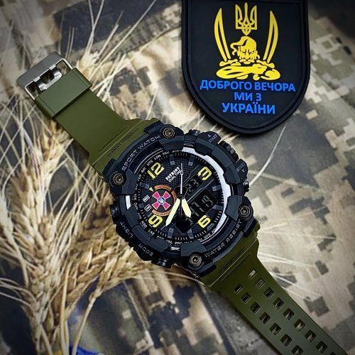 Годинник тактичний Patriot 002 (0051) ЗСУ 1201-0051 фото