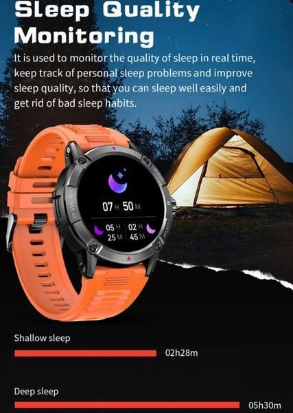 Смарт часы мужские Smart River Max (Blue) 1568 фото