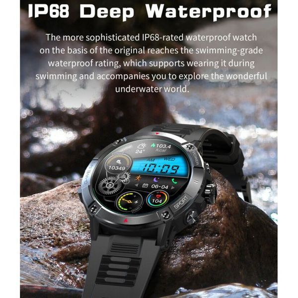 Смарт часы мужские Smart River Max (Blue) 1568 фото