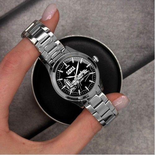 Часы женские Awarder 035 "ОДЕССА" II (Silver-Black) 1202-0054 фото