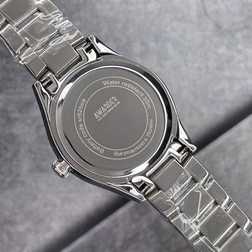 Часы женские Awarder 035 "ОДЕССА" II (Silver-Black) 1202-0054 фото