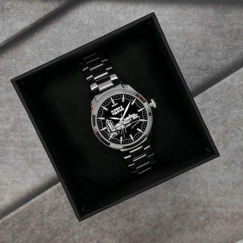 Часы женские Awarder 035 "ОДЕССА" II (Silver-Black) 1202-0054 фото
