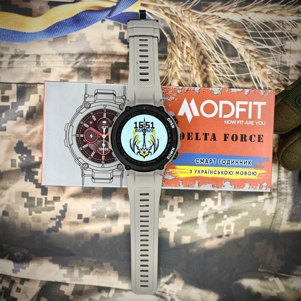 Смарт-часы Modfit Delta Force (Grey) 1077-0211 фото