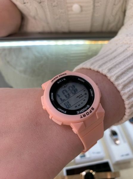 Годинник жіночій Sanda Pink 4407 фото