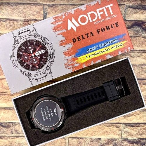 Смарт-часы Modfit Delta Force (All Black) 1077-0210 фото