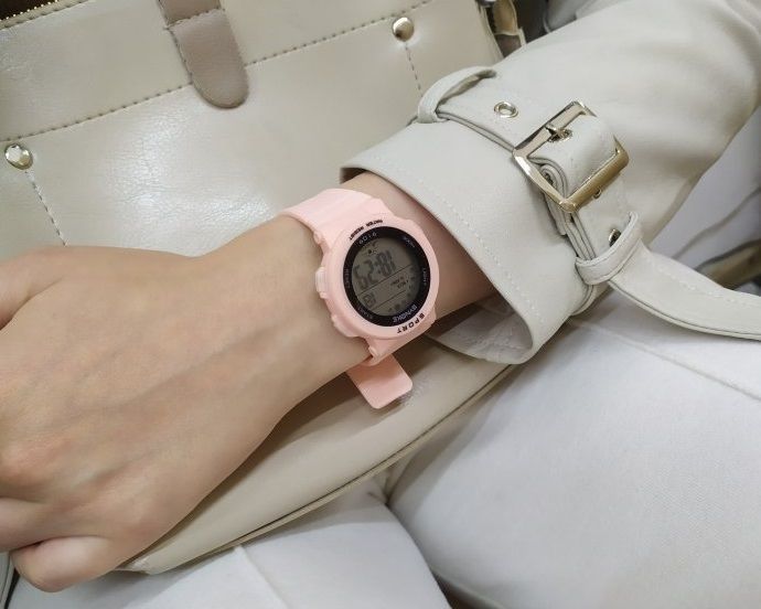 Годинник жіночій Sanda Pink 4407 фото