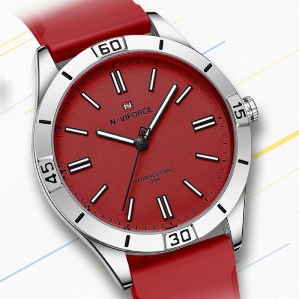 Годинник жіночий Naviforce Bagira Bordo 1583 фото