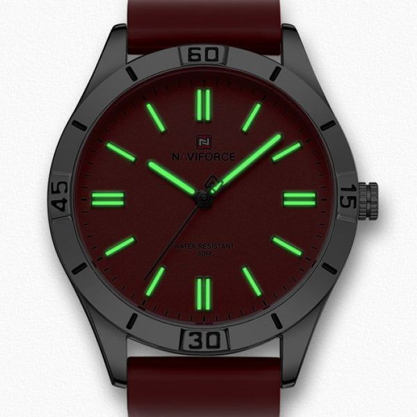 Годинник жіночий Naviforce Bagira Bordo 1583 фото