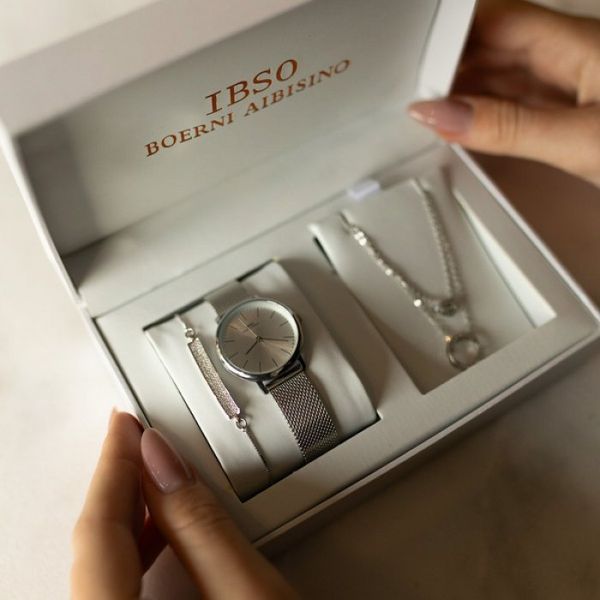 Подарочный BOX для любимой Baosaili  IBSO Silver 1566 фото