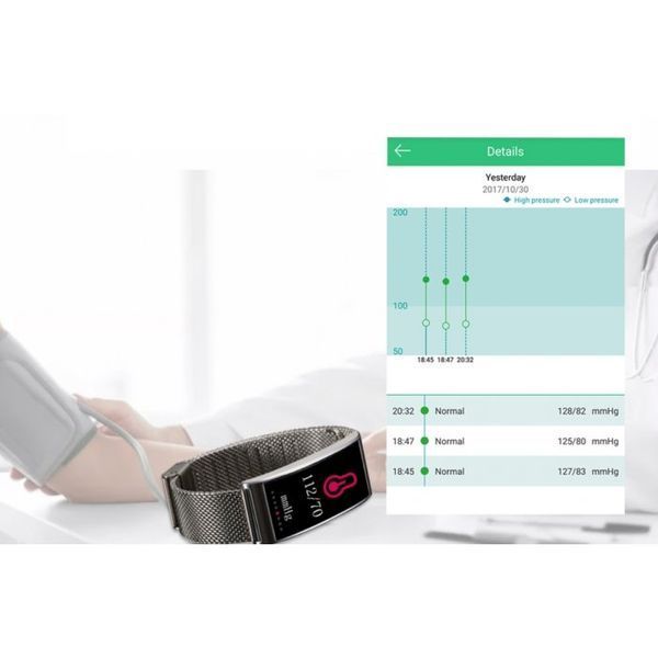 Смарт-часы Smart Mioband PRO Silver 5056 фото