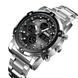 Часы Skmei 1389 (Silver-Black-Black) 1080-0245 фото 2