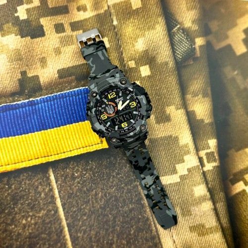 Годинник тактичний Patriot 002 (0080) Тризуб 1201-0080 фото