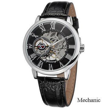 Годинник Forsining 8099 (Black-Silver-Black) 1059-0007 фото