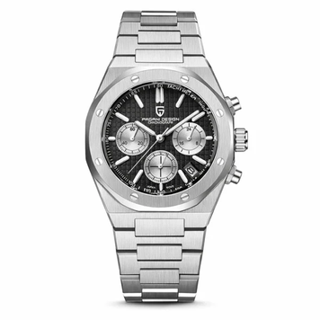 Годинник Pagani Design PD-1707 Silver-Black 1138-0137 фото