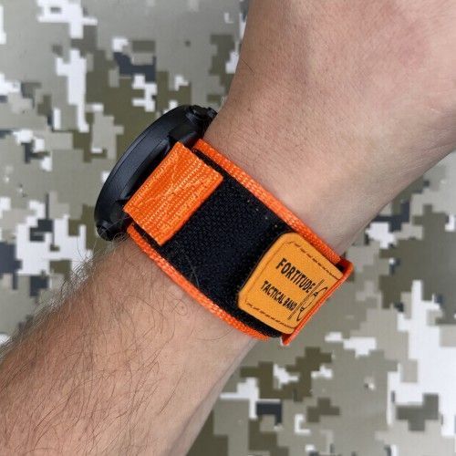 Часы тактические Awarder 036 Nylon (Black-Orange) 1202-0098 фото