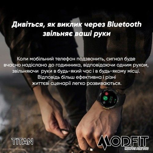 Смарт-часы Modfit Titan (All Black) 1077-0229 фото