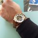 Часы Forsining 8099 (Brown-Gold-White) 1059-0008 фото 9